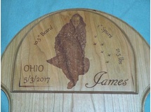 James Turkey plaque