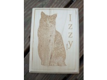 Izzy-Pet Memorial Plaque 