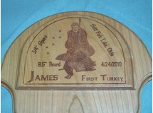 James Turkey Plaque