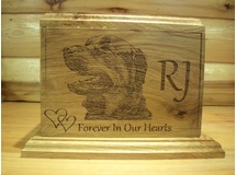 RJ-Oak Pet Urn